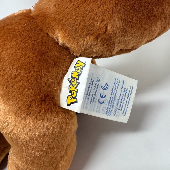 BAB Build A Bear Pokemon‎ Eevee Plush Stuffed Animal 16" Toy No Sound - Picture 7 of 9